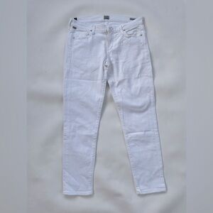 Citizens of Humanity Women's Avedon Ultra Skinny Jean in Optic White Size 29 EUC